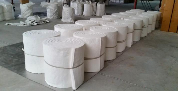 Industriële van de de Isolatiedeken van het ovengebruik Ceramische de Vezeldeken