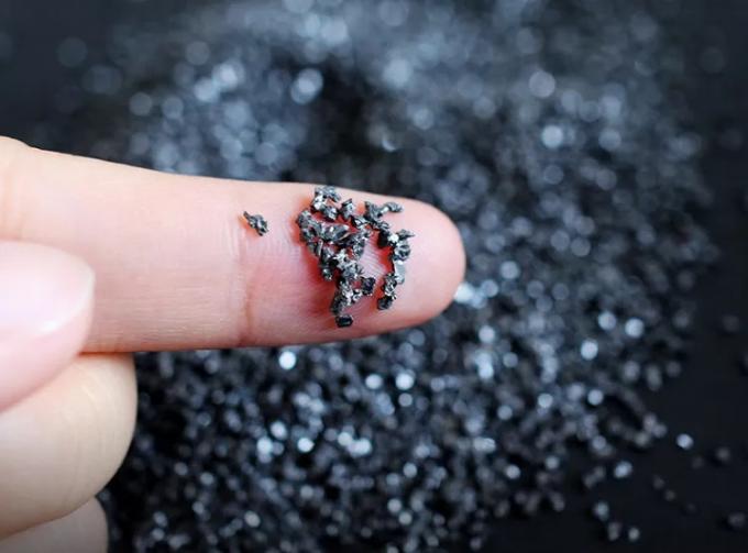 Refractaire Sic-poeder 99% zuiverheid Carborundum-grit Siliciumcarbide slijppoeder 0