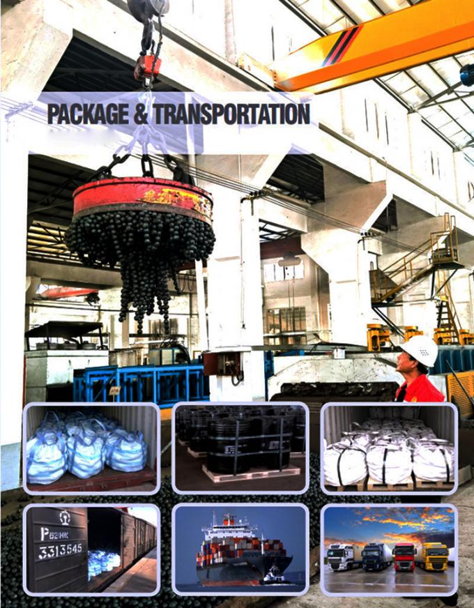 Fabrieksprijs 30 mm 50 mm 100 mm slijpmijnballen gesmeed stalen bal voor ballen molen 4