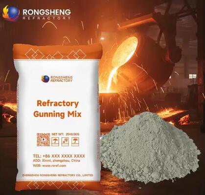Ladle Lining Refractaire Gunning Materials Tundish Spray Coating Gunning Mix Magnesia-Based Refractory Repair Mass Voor oven