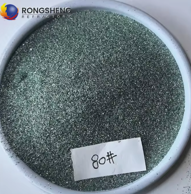Chinese leverancier groen siliciumcarbide Jis 80 3000 korrel Sic schuurmiddel Carborundum Emery fijn poeder voor polijsten, halfgeleider