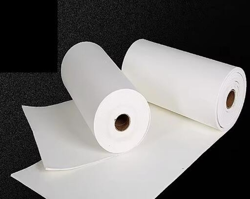 0.3-15 mm Dikte Aluminium silicaatvezelpapier 1260 Thermisch isolatieve keramische vezelpapier