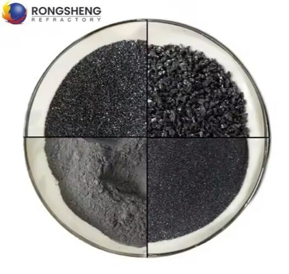 Hoge zuiverheid groen zwart siliciumcarbidepoeder 98% 99% SIC Emery Carborundum Grit