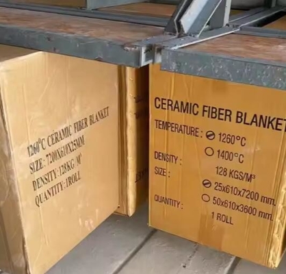 6-50 mm Kaowool vezel deken Hittebestendige isolatie 1430 Keramische vezel deken Voor oven bekleding