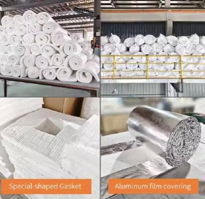 Hoogtemperatuurisolatie Keramische vezelwol Aanpassing van aluminium silicaat Keramische vezelproducten