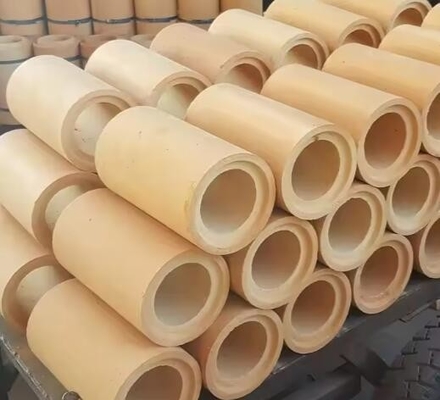Hoge sterkte gietwerk vuurvaste runner bakstenen aluminium vuurvaste poreuze mondstuk bakstenen