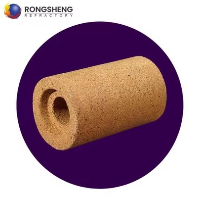 Hoge sterkte gietwerk vuurvaste runner bakstenen aluminium vuurvaste poreuze mondstuk bakstenen