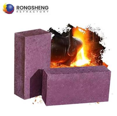 Uitstekende thermische stabiliteit Cr2O3 korund vuurvaste stenen Hoge temperatuurbestendigheid Chroomkorundsteen voor vergassers