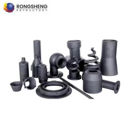 Rongsheng SiSiC RBSiC SiC Nitride Bonded Silicon Carbide Nozzle Burner Refractory voor industriële ovenovens