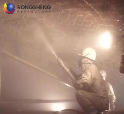 Ladle Lining Refractaire Gunning Materials Tundish Spray Coating Gunning Mix Magnesia-Based Refractory Repair Mass Voor oven