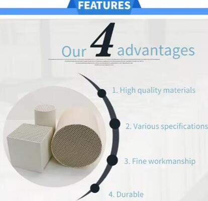 Rongsheng High Performance Alumina Cordierite Mullite Corundum Honeycomb Ceramic Regenerator voor regeneratieve verwarmingsovens