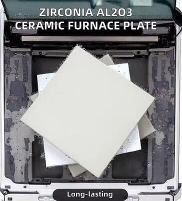 Zirconia Al2O3 keramische plaat voor industriële keramische toepassingen