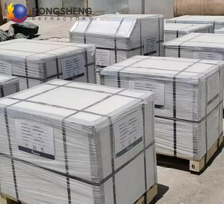 Hoge Dichtheid AZS 33 AZS 36 AZS 41 Blokken Gesmolten Gietwerk Refractair AZS Zirkonium Korund Steen voor Glas Smeltoven