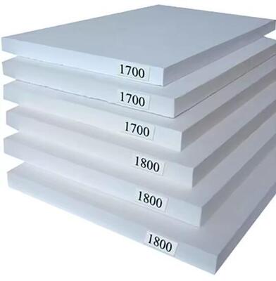 China Polycrystalline Mullite Fiber Boards 1600C 1800C Mullite Ceramic Fiber Board Refractaire Furnace Lining Isolatie Plaat