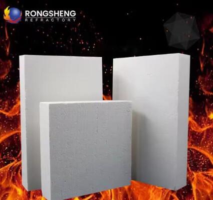 China Polycrystalline Mullite Fiber Boards 1600C 1800C Mullite Ceramic Fiber Board Refractaire Furnace Lining Isolatie Plaat