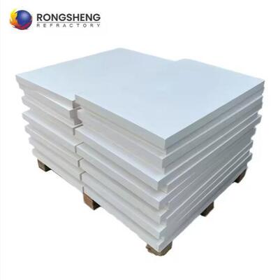 China Polycrystalline Mullite Fiber Boards 1600C 1800C Mullite Ceramic Fiber Board Refractaire Furnace Lining Isolatie Plaat