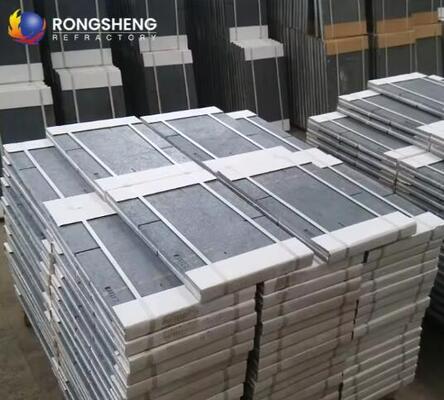 Op Maat Gemaakte Siliciumcarbide Platen Rond Vierkant SIC, SSSIC, RBSIC Slab Nitride Gebonden Siliciumcarbide Ovenplank Voor Keramische Oven