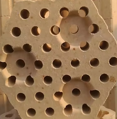 Industriële vuurvaste checkerbakstenen met hoog aluminium silicium