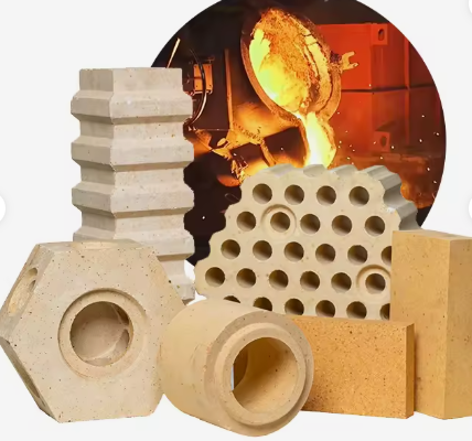 Industriële vuurvaste checkerbakstenen met hoog aluminium silicium