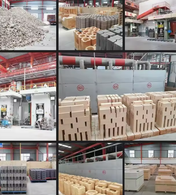 Rongsheng Hoge Alumina Korund Mulliet Baksteen Vuurvaste Voering Bakstenen Voor Glasoven Cement Oven En Staalindustrie