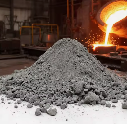 Hoogwaardig vuurvaste gietwerk Hoog aluminium laag cement gietbare industriële ovens Monolithische vuurvaste bekledingsmaterialen