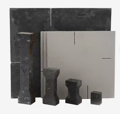 Aangepast formaat Sic-plaat Siliciumcarbide-keramiek Vuurvaste haardplaten Nitride-gebonden siliciumcarbide Ovenplanken
