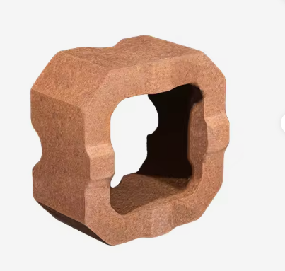 Rongsheng Hoogtemperatuur Magnesiumbrieken 92 95 MGO Magnesiet Brieken Warmteopslag Refractair Magnesiumbrieken 230x114x65mm