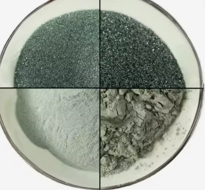 Chinese leverancier groen siliciumcarbide Jis 80 3000 korrel Sic schuurmiddel Carborundum Emery fijn poeder voor polijsten, halfgeleider