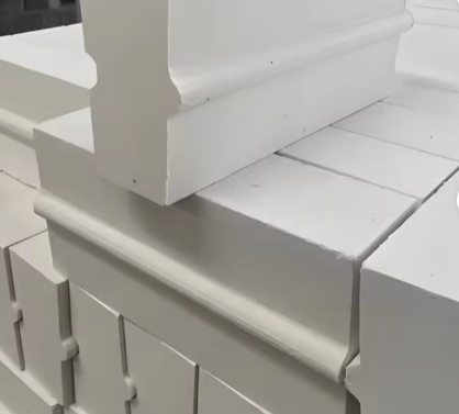 Premium Corundum Mullite vuurvaste bakstenen voor warmblaaskachel cementoven glazen oven en petrochemische eenheid