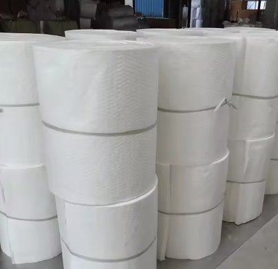 Hoogtemperatuur 1430°C 1800C Keramische wolvezel deken 25mm 50mm Dikte Polycrystalline Mullite warmte-isolatie dekens