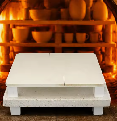 Rongsheng Hoge Temperatuur Cordieriet Mulliet Platen Keramische Oven Meubilair Cordieriet Plaat Oven Planken Ondersteuningsplaat
