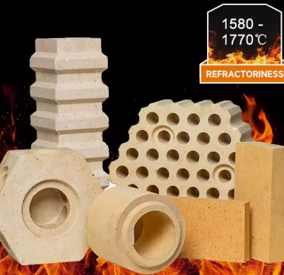 Groothandel Verscheidene soorten Brandkleibakstenen SK30 SK32 SK34 SK35 Brandbestendige vuurvaste kleibakstenen Voor oven en oven