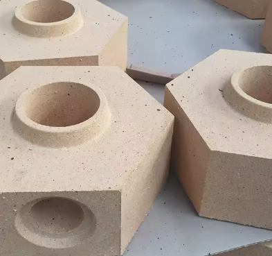 Fabriekslevering Mulliet Aluminium Vuurklei Gietloopproducten Ronde Vuurbestendige Steen Gietmondstuk Producten voor Gietstaal