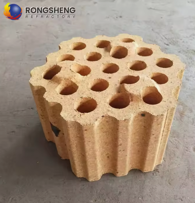 Industriële vuurvaste checkerbakstenen met hoog aluminium silicium